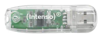 Intenso Rainbow Line lecteur USB flash 32 Go USB Type-A 2.0 Transparent meilleur prix