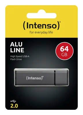 Intenso Alu Line lecteur USB flash 64 Go USB Type-A 2.0 Anthracite - Clé USB - visuel 6