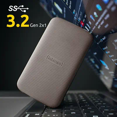 Intenso TX500 500 Go USB Type-C 3.2 Gen 2 (3.1 Gen 2) Marron - Disque dur SSD - visuel 7