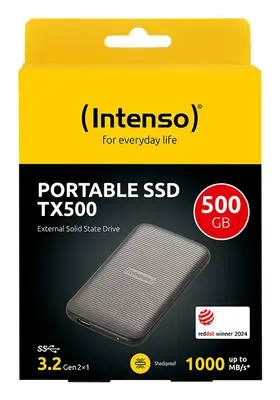 Lesen/Schreiben bis zu 1000 MB/s/500GB  - Disque dur SSD - Intenso - visuel 10