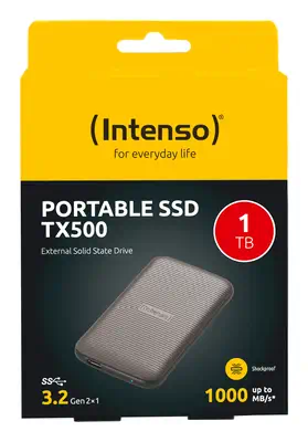 Intenso TX500 1 To USB Type-C 3.2 Gen 2 (3.1 Gen 2) Marron - Disque dur SSD - visuel 7