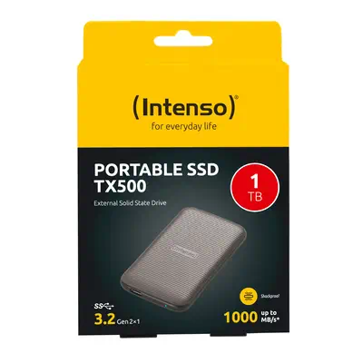 Lesen/Schreiben bis zu 1000 MB/s/1TB  - Disque dur SSD - Intenso - visuel 2