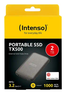 Intenso TX500 2 To USB Type-C 3.2 Gen 2 (3.1 Gen 2) Marron - Disque dur SSD - visuel 10