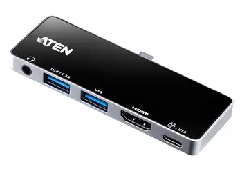 Vente Station d'accueil pour portable ATEN Station d’accueil de voyage USB-C avec transfert de puissance