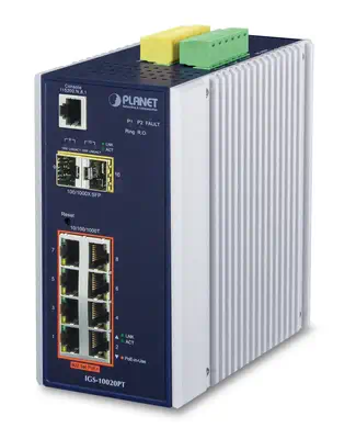 PLANET IGS-10020PT commutateur réseau Géré L3 Gigabit Ethernet (10/100/1000) Connexion Ethernet, sup - Switchs et Hubs - visuel 1