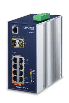 PLANET IGS-4215-4P4T2S commutateur réseau Géré L2/L4 Gigabit Ethernet (10/100/1000) Connexion Ethern comparaison