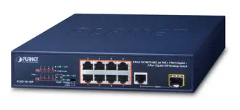 Livraison gratuite Switchs et Hubs PLANET FGSD-1011HP