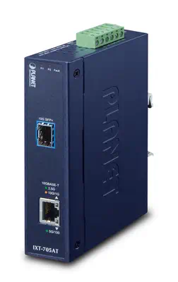 PLANET IXT-705AT convertisseur de support réseau 20000 Mbit/s Bleu - Switchs et Hubs - visuel 1
