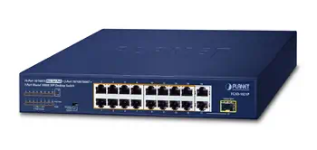 Avantages Switchs et Hubs PLANET FGSD-1821P