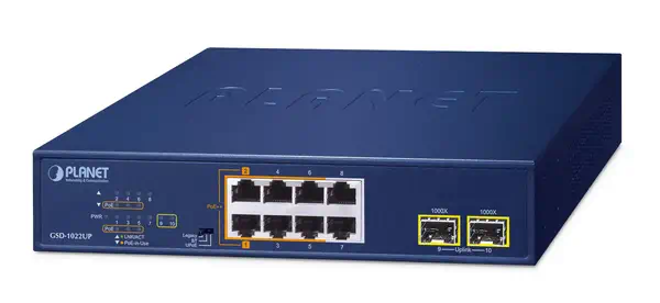2-Port 10/100/1000T 802.3bt - PLANET - Switchs et Hubs - visuel 1