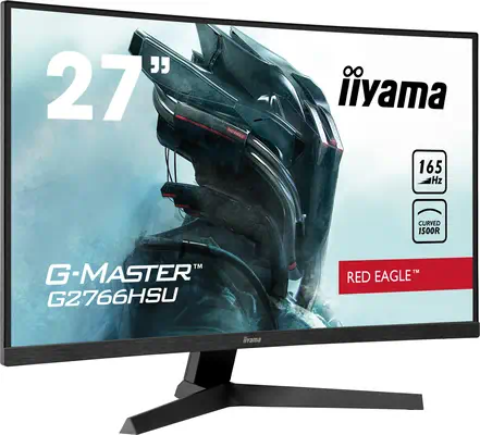 iiyama G-MASTER G2766HSU-B1 LED display 68,6 cm (27") 1920 x 1080 pixels Full HD Noir - Ecran Ordinateur - visuel 1