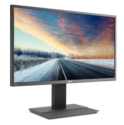 Acer B6 B326HKymjdpphz LED display 81,3 cm (32") 3840 x 2160 pixels 4K Ultra HD Noir, Gris - Ecran Ordinateur - visuel 3