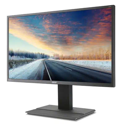 Acer B6 B326HKymjdpphz LED display 81,3 cm (32") 3840 x 2160 pixels 4K Ultra HD Noir, Gris - Ecran Ordinateur - visuel 2
