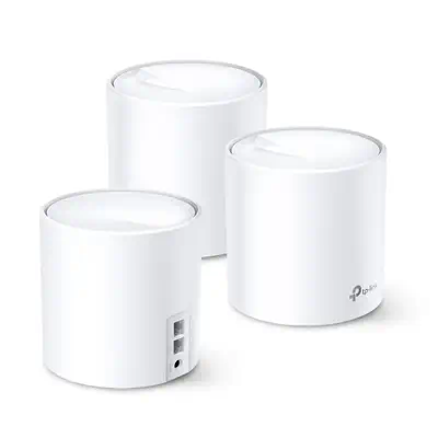 TP-Link Deco X60 Bi-bande (2,4 GHz / 5 GHz) Wi-Fi 6 (802.11ax) Blanc 2 Interne - Borne Wifi - visuel 2
