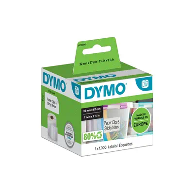 LW - Étiquettes multi-usages - 32 x 57 mm - S0722540 - Dymo - Ruban - visuel 1