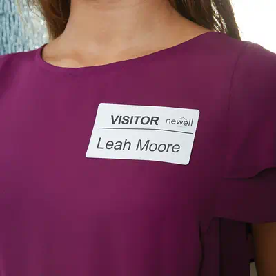 DYMO LW petites étiquettes autocollantes authentiques pour badges nominatifs | 41 mm x 89 mm | roule - Dymo - Ruban - visuel 5