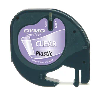 DYMO Étiquettes en plastique ® LetraTag® - 12 mm offre