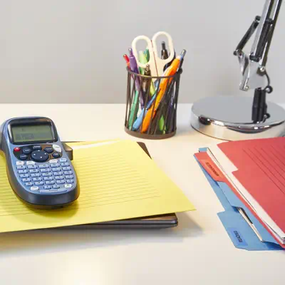 DYMO LetraTag Étiquettes en Plastique Authentique | 12 mm x 4 m | Noir sur Transparent | Étiquettes  - Dymo - Ruban - visuel 6