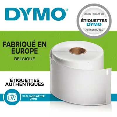 DYMO LW grandes étiquettes autocollantes authentiques pour expéditions et badges nominatifs | 54 mm  - Dymo - Consommable - visuel 7