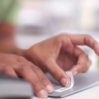 DYMO D1 étiquettes nylon flexible autocollantes authentiques | rouleau de 12 mm x 3,5 m | impression - Dymo - Ruban - visuel 7