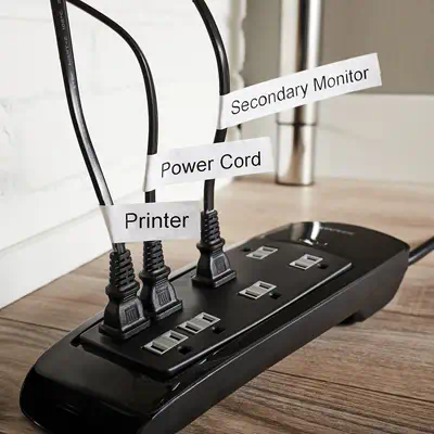 DYMO D1 étiquettes nylon flexible autocollantes authentiques | rouleau de 12 mm x 3,5 m | impression - Dymo - Ruban - visuel 6