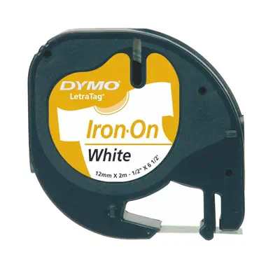 DYMO LetraTag® étiquettes thermocollantes - 12mm x 2m - Dymo - Ruban - visuel 2