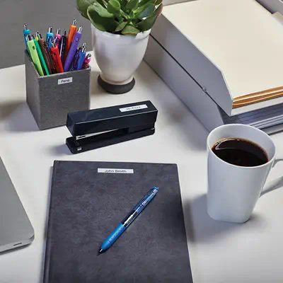 DYMO D1 étiquettes autocollantes authentiques | 9 mm x 7 m | impression en noir sur fond blanc | pou - Dymo - Ruban - visuel 6