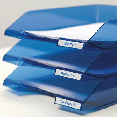 DYMO D1 étiquettes autocollantes authentiques de hautes performances en polyester | 9mm x 7m | impre - Dymo - Ruban - visuel 5