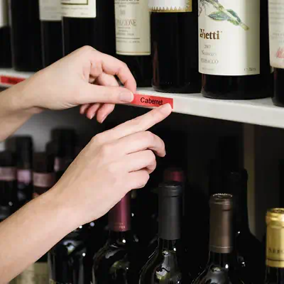 DYMO D1 étiquettes autocollantes authentiques | rouleau de 9 mm x 7 m | impression en noir sur fond  - Dymo - Ruban - visuel 6