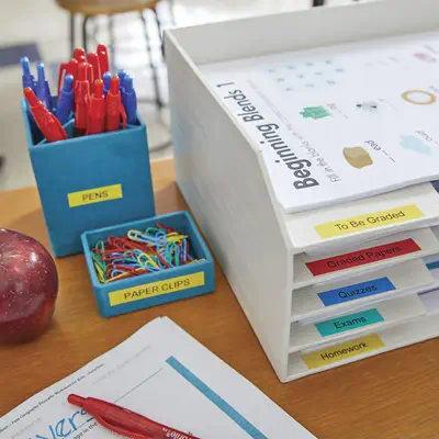 DYMO D1 étiquettes autocollantes authentiques | rouleau de 9 mm x 7 m | impression en noir sur fond  - Dymo - Ruban - visuel 7