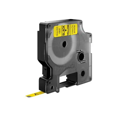 D1 - Standard Étiquettes - Noir sur jaune - 6mm x 7m - Dymo - Ruban - visuel 1