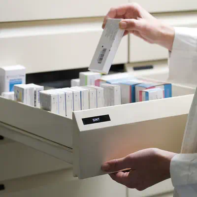 DYMO D1 étiquettes autocollantes authentiques | impression en blanc sur fond noir | 12 mm x 7 m | po - Dymo - Ruban - visuel 5