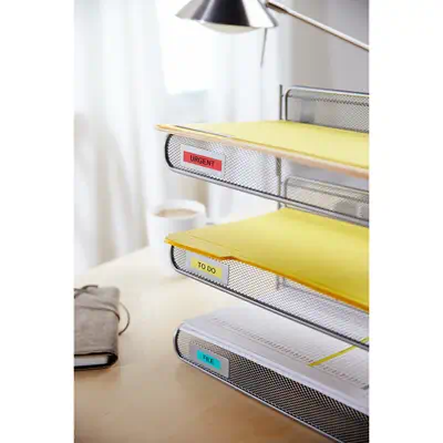 D1 - Standard Étiquettes - Noir sur jaune - 19mm x 7m - Dymo - Ruban - visuel 6