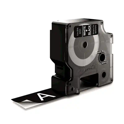DYMO D1 étiquettes autocollantes authentiques | rouleau de 24 mm x 7 m | impression en blanc sur fon - Dymo - Autres consommables - visuel 5