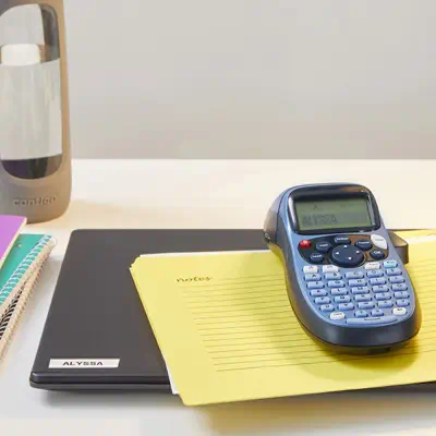 DYMO LetraTag Étiquettes en Papier Authentique | 12 mm x 4 m | Noir sur Blanc | Étiquettes autocolla - Dymo - Ruban - visuel 6