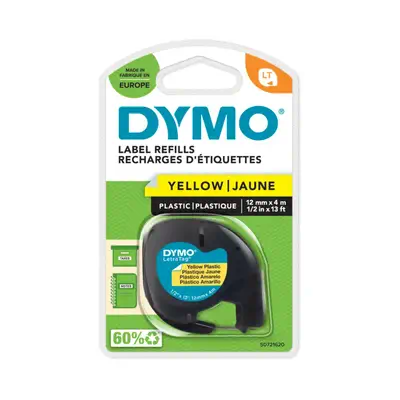 DYMO S0721620 ruban d'étiquette Noir sur jaune - Dymo - Ruban - visuel 2