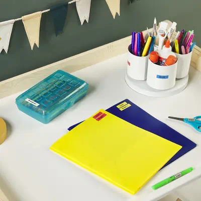 DYMO LetraTag Étiquettes en plastique Authentique | 12 mm x 4 m | impression en noir sur fond jaune  - Dymo - Ruban - visuel 8