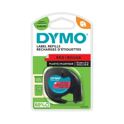 DYMO S0721630 ruban d'étiquette Noir sur rouge - Dymo - Ruban - visuel 2