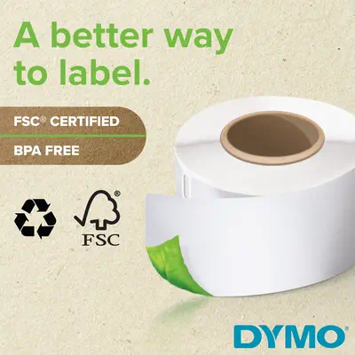LW - Étiquettes d'adresse grand format - 36 x 89 mm - S0722400 - Dymo - Ruban - visuel 10