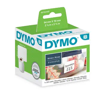 Comparaison Ruban Dymo S0722440
