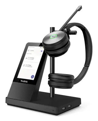 Yealink WH66 Dual Teams Systèmes de conférences audio personnelle Sans fil Arceau Bureau/Centre d'ap - Casque Micro - visuel 5