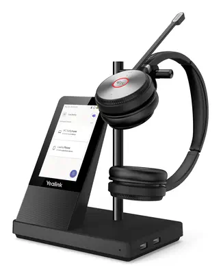Yealink WH66 Dual Teams Systèmes de conférences audio personnelle Sans fil Arceau Bureau/Centre d'ap - Casque Micro - visuel 4