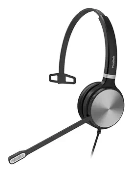 Yealink YHS36 Casque Avec fil Arceau Bureau/Centre d'appels Noir, Argent revendeur officiel
