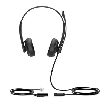 Yealink YHS34 Casque Avec fil Arceau Appels/Musique Noir - Casque Micro - visuel 1