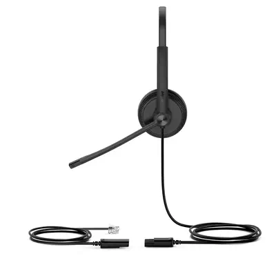 Yealink YHS34 Casque Avec fil Arceau Appels/Musique Noir - Casque Micro - visuel 3