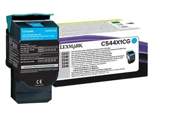 Revendeur officiel Toner Lexmark Cartouche LRP Cyan C544, X544 4000 pages