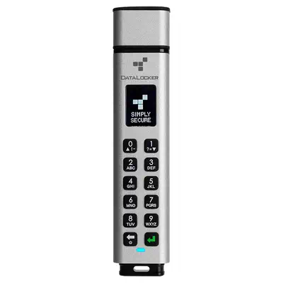 DataLocker Sentry K350 lecteur USB flash 256 Go USB Type-A 3.2 Gen 1 (3.1 Gen 1) Argent - Clé USB - visuel 1
