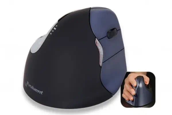 BakkerElkhuizen Evoluent4 Mouse Wireless (Right Hand) - Souris - visuel 1