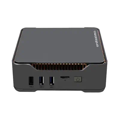 ORDISSIMO Luna 2 Intel Celeron J J3455 4 Go DDR3-SDRAM 240 Go eMMC Mini Tower Mini PC Noir - Ordissimo - Unité Centrale - visuel 3