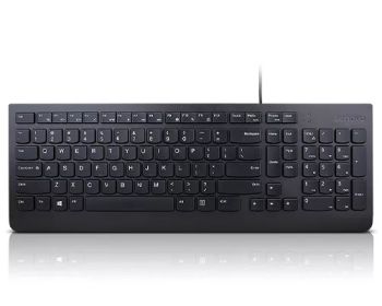 Achat LENOVO Essential Wired Keyboard Black (FR - 0195713015622